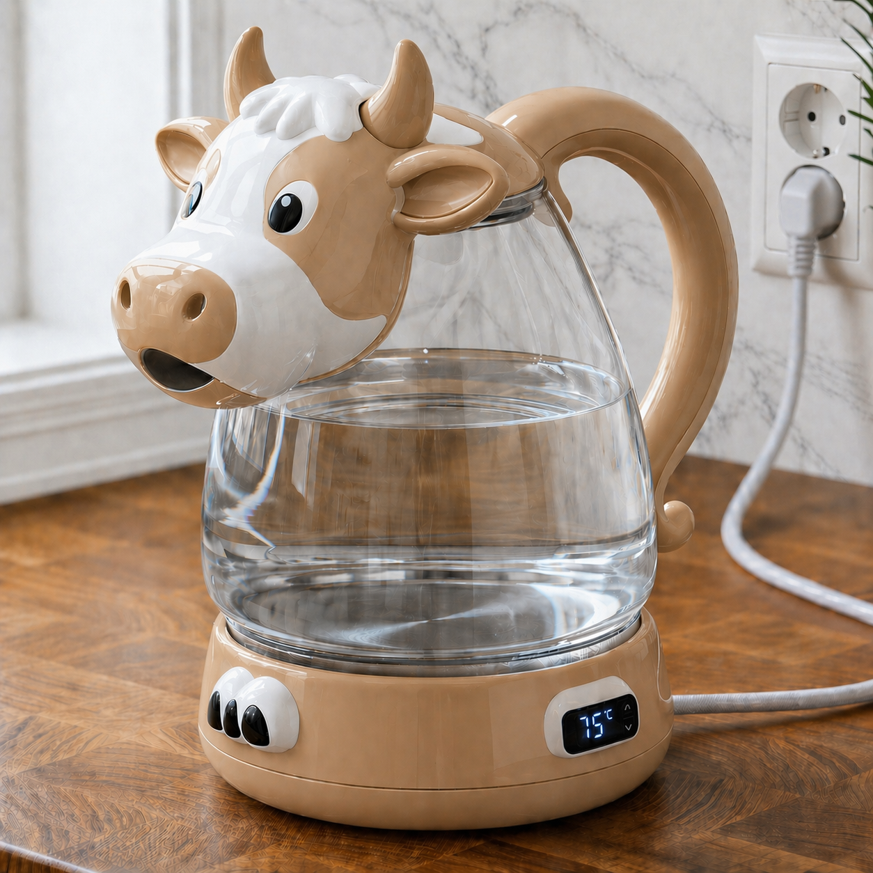 BubbleCow™ – El hervidor muuuuy original