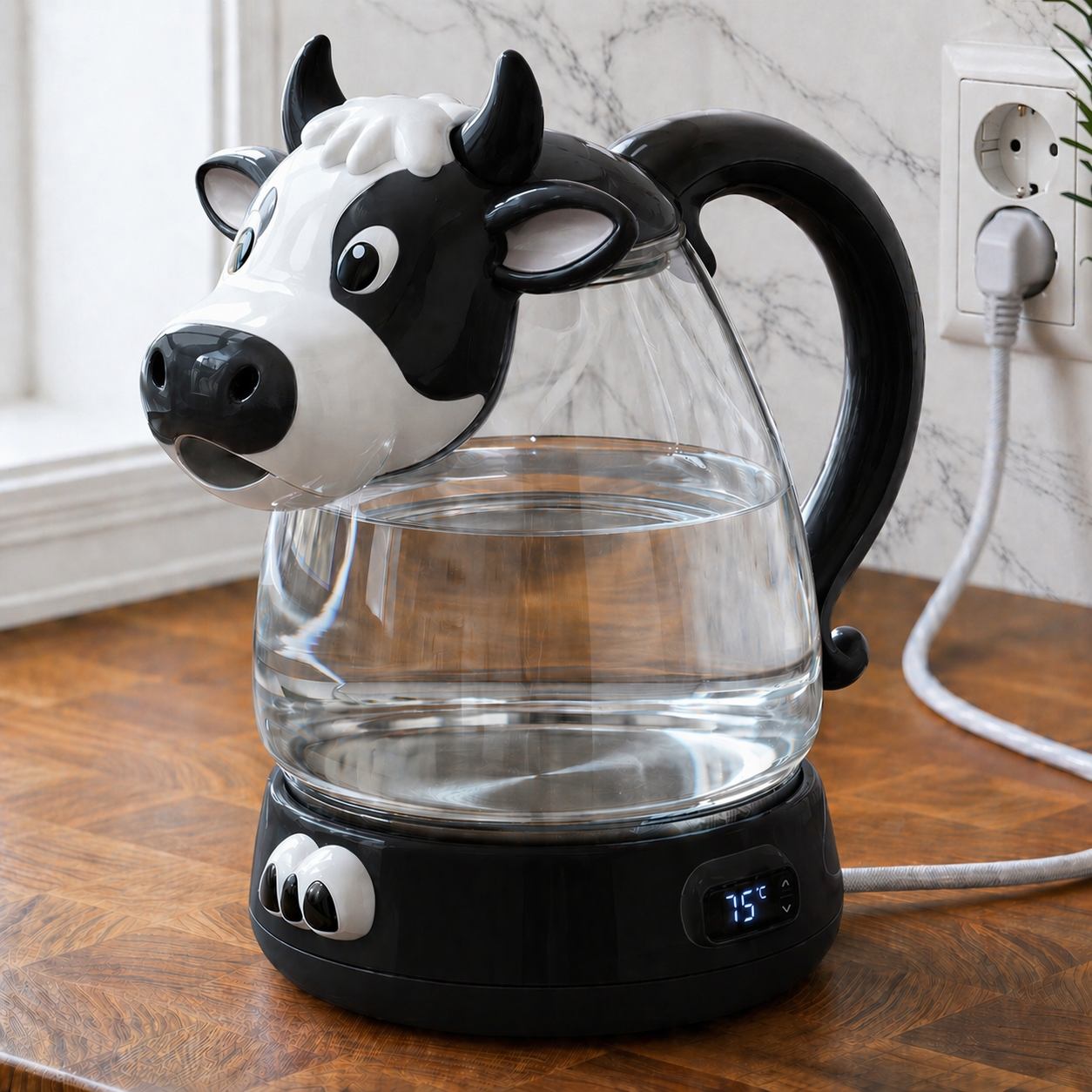 BubbleCow™ – El hervidor muuuuy original