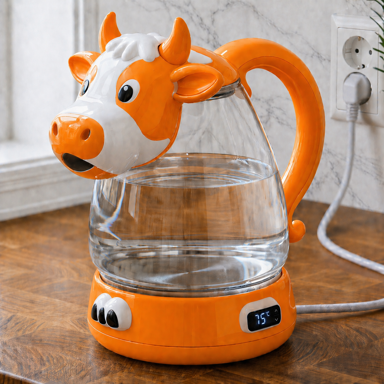 BubbleCow™ – El hervidor muuuuy original