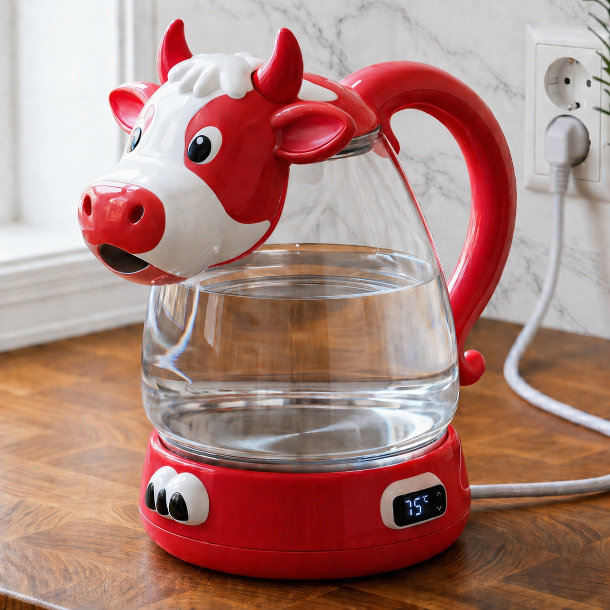 BubbleCow™ – El hervidor muuuuy original
