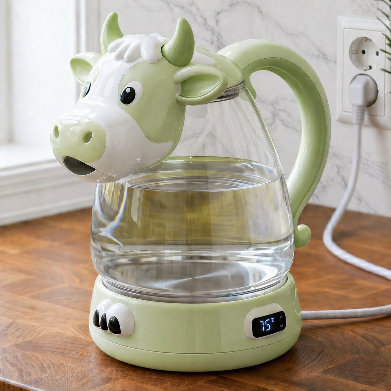 BubbleCow™ – El hervidor muuuuy original